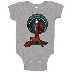 Hogfather Nouveau onesie Baby One Piece Hogfather Nouveau onesie Baby One Piece