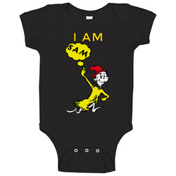 Sam I Am Movie T Shirt Dr. Seuss On The Loose Tee The Cat In The onesie Baby One Piece