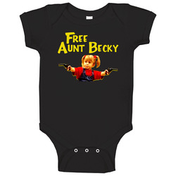Free Aunt Becky Full House Parody Lori Loughlin Arrest Michelle Olsen Twins Fan onesie Baby One Piece