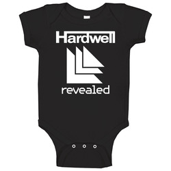 Hardwell Trance House Music 2 Black onesie Baby One Piece