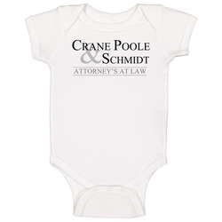 Boston Legal Crane Poole onesie Baby One Piece