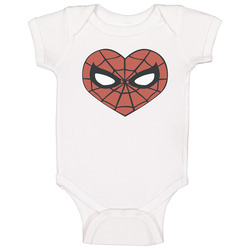 Spider Man Heart T Shirt Marvel Comics Adult Graphic onesie Baby One Piece Spider Man Heart T Shirt Marvel Comics Adult Graphic onesie Baby One Piece