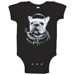 French Bulldog Dog Tee onesie Baby One Piece French Bulldog Dog Tee onesie Baby One Piece