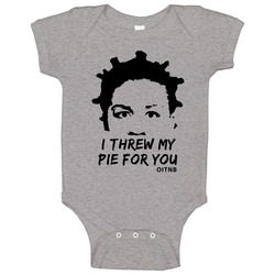 Orange is the new black t-shirt pie crazy eyes onesie Baby One Piece Orange is the new black t-shirt pie crazy eyes onesie Baby One Piece