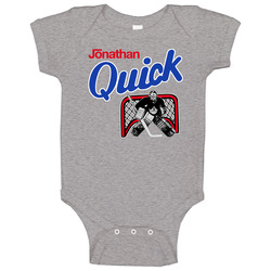 Jonathan Quick Chocolate Milk Los Angeles Hockey onesie Baby One Piece Jonathan Quick Chocolate Milk Los Angeles Hockey onesie Baby One Piece
