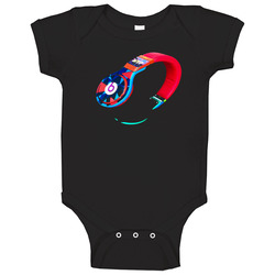 Beats By Dr Dre Rap Music onesie Baby One Piece Beats By Dr Dre Rap Music onesie Baby One Piece