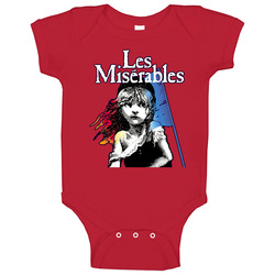 Les Miserables Movie onesie Baby One Piece