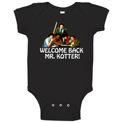 Welcome Back Kotter Tv Show onesie Baby One Piece Welcome Back Kotter Tv Show onesie Baby One Piece