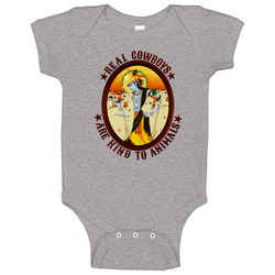 Real Cowboys onesie Baby One Piece Real Cowboys onesie Baby One Piece