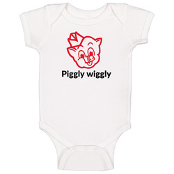 Piggly Wiggly onesie Baby One Piece Piggly Wiggly onesie Baby One Piece