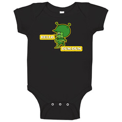 New The Great Gazoo Hello Dum Dum onesie Baby One Piece New The Great Gazoo Hello Dum Dum onesie Baby One Piece