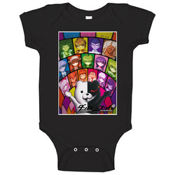 Danganronpa The Animation Anime Tv Show  Cool Fan onesie Baby One Piece