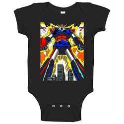 Shogun Warriors Raideen Comic Anime onesie Baby One Piece