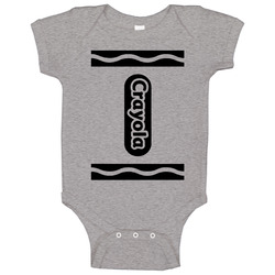 Purple Crayola Halloween Costume onesie Baby One Piece Purple Crayola Halloween Costume onesie Baby One Piece