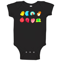 Lucky Charms Cereal Pieces onesie Baby One Piece Lucky Charms Cereal Pieces onesie Baby One Piece