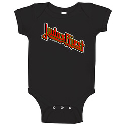 Judas Priest Logo onesie Baby One Piece Judas Priest Logo onesie Baby One Piece