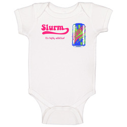 Futurama Slurm It's Highly Addictive onesie Baby One Piece Futurama Slurm It's Highly Addictive onesie Baby One Piece