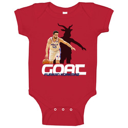 Furkan Korkmaz Basketball Fan Goat onesie Baby One Piece Furkan Korkmaz Basketball Fan Goat onesie Baby One Piece