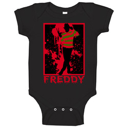 Nightmare On Elm Street Horror Movie onesie Baby One Piece
