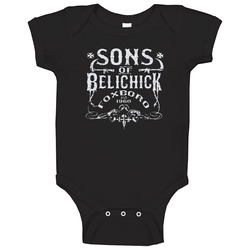 Sons Of Belichick Foxboro Sons Of Anarchy Parody New England Ultimate Best Patriots Pats onesie Baby One Piece