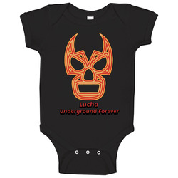 LUCHA UNDERGROUND FOREVER WWE T SHIRT XSM-6XL REY MYSTERIO MASK TEE onesie Baby One Piece LUCHA UNDERGROUND FOREVER WWE T SHIRT XSM-6XL REY MYSTERIO MASK TEE onesie Baby One Piece