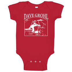 Dave Grohl #3 onesie Baby One Piece Dave Grohl #3 onesie Baby One Piece