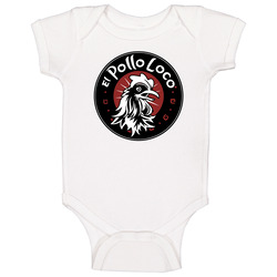 El Pollo Loco Food Pig In onesie Baby One Piece El Pollo Loco Food Pig In onesie Baby One Piece