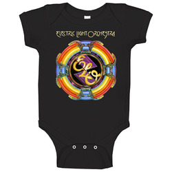 A Electric Light Orchestra Elo Logo 2 onesie Baby One Piece A Electric Light Orchestra Elo Logo 2 onesie Baby One Piece