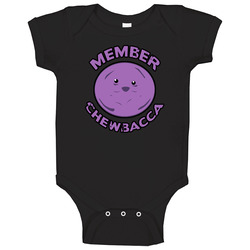 Member Chewbacca Member Berries | T Merch Store onesie Baby One Piece Member Chewbacca Member Berries | T Merch Store onesie Baby One Piece