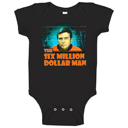 The Six Million Dollar Man onesie Baby One Piece The Six Million Dollar Man onesie Baby One Piece