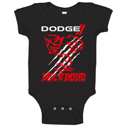 Dodge Demon Hellephant Hellcat Charger Chllenger Claw Marks Domestic Not Domesticated Logo onesie Baby One Piece Dodge Demon Hellephant Hellcat Charger Chllenger Claw Marks Domestic Not Domesticated Logo onesie Baby One Piece