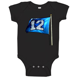 12th Man False Start Seattle Seahawks Football onesie Baby One Piece 12th Man False Start Seattle Seahawks Football onesie Baby One Piece