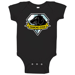 Diadog  Hitam onesie Baby One Piece