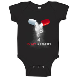 Soca Is My Remedy onesie Baby One Piece Soca Is My Remedy onesie Baby One Piece