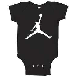 Jordan Style - Black onesie Baby One Piece Jordan Style - Black onesie Baby One Piece
