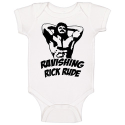 Ravishing Rick Rude 80's Wrestling onesie Baby One Piece Ravishing Rick Rude 80's Wrestling onesie Baby One Piece
