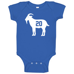 Barry Sanders Goat Detroit Football Fan onesie Baby One Piece Barry Sanders Goat Detroit Football Fan onesie Baby One Piece
