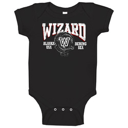Deadliest Catch Wizard Alaska onesie Baby One Piece Deadliest Catch Wizard Alaska onesie Baby One Piece