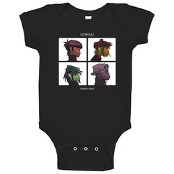 Hot Design Gorillaz onesie Baby One Piece Hot Design Gorillaz onesie Baby One Piece