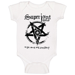 Superjoint Ritual Rock Band Use Once And Destroy Standard White S - 5xl onesie Baby One Piece Superjoint Ritual Rock Band Use Once And Destroy Standard White S - 5xl onesie Baby One Piece