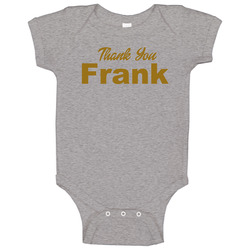 Thank You Frank Beamer College Football Virgina Tech onesie Baby One Piece Thank You Frank Beamer College Football Virgina Tech onesie Baby One Piece