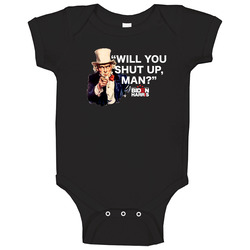 Uncle Sam Will You Shut Up Man? Joe Biden Biden Harris Campaign Funny Presidential Debate Anti Trump T Shirt Will You Shut Up Man Shirt Liberal Democrat Funny Political onesie Baby One Piece Uncle Sam Will You Shut Up Man? Joe Biden Biden Harris Campaign Funny Presidential Debate Anti Trump T Shirt Will You Shut Up Man Shirt Liberal Democrat Funny Political onesie Baby One Piece
