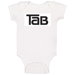 Tab Soft Drink Retro 80s onesie Baby One Piece Tab Soft Drink Retro 80s onesie Baby One Piece