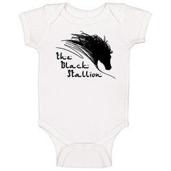 Black Stallion Movie onesie Baby One Piece Black Stallion Movie onesie Baby One Piece