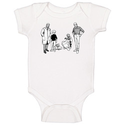 Johnny Quest Cartoon Hero onesie Baby One Piece Johnny Quest Cartoon Hero onesie Baby One Piece