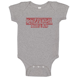 Stranger Things onesie Baby One Piece Stranger Things onesie Baby One Piece