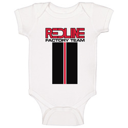 Redline Factory Team, T-shirt, Retro, Bmx, Mongoose, Hutch, Gt, Bicycle, onesie Baby One Piece