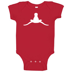 Upside Down Longhorn Texas Sucks Football onesie Baby One Piece Upside Down Longhorn Texas Sucks Football onesie Baby One Piece