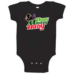 Puppy Monkey Baby Mountain Dew Can Funny Superbowl Commercial onesie Baby One Piece Puppy Monkey Baby Mountain Dew Can Funny Superbowl Commercial onesie Baby One Piece