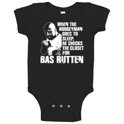 Bas Rutten Boogeyman Mma Legend onesie Baby One Piece Bas Rutten Boogeyman Mma Legend onesie Baby One Piece